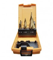 Rowland Right Lines 3pc HSS-Tin Step Drill Set £26.95